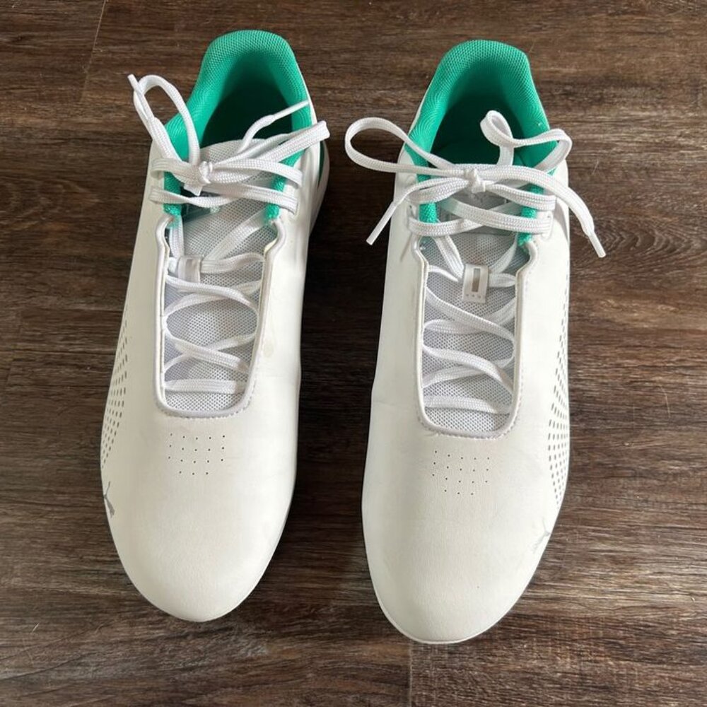 Puma Mens Mercedes AMG Petronas F1 Drift Cat Decima White Shoes